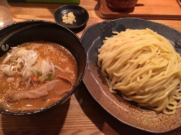 「味噌つけ麺」@つけ麺屋 やすべえ 道頓堀店の写真