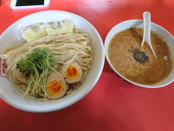 「羊つけ麺 ヨーグルトチーズ 700円」@羊麺めぇ〜でんの写真