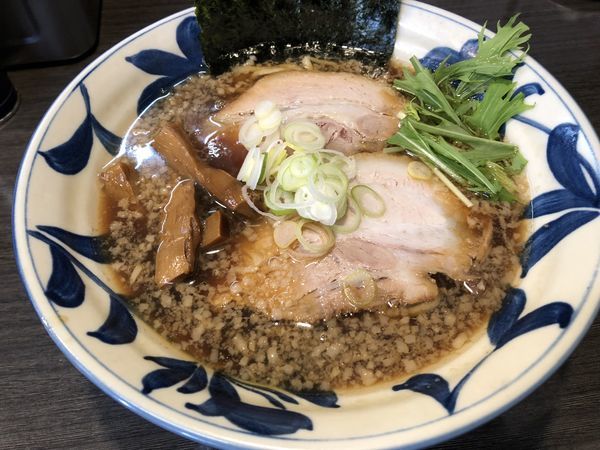 「醤油ラーメン」@ラーメンつけ麺 奔放の写真