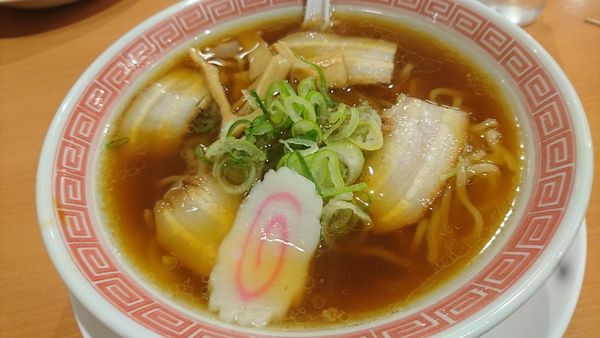 「極上中華そば、餃子」@幸楽苑 杉並高井戸店の写真