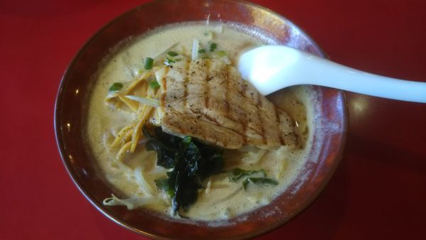 「元祖味噌ラーメン 842円」@満天家 小山店の写真