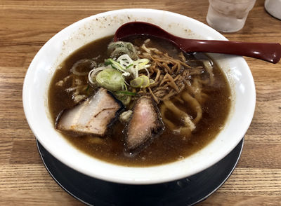 「喜多方らーめん（煮干）中盛　（820円）」@麺や 七彩 八丁堀店の写真