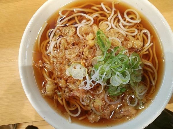 「たぬきそば」@めん処一ぷく 新座店の写真