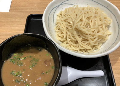 「濃厚魚介つけ麺（850円）」@由丸 丸の内店の写真