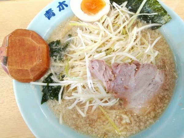 「ネギラーメン（小）」@ラーメン青木亭 戸田店の写真