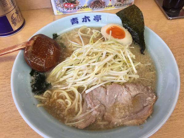 「ネギラーメン(小・醤油)¥700」@ラーメン青木亭 戸田店の写真