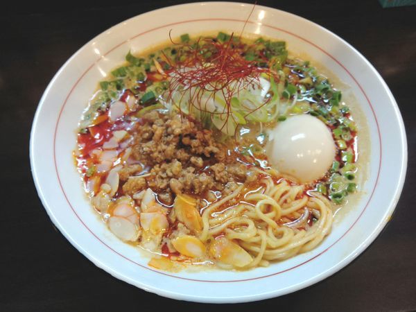 「担々麺 ￥800・味玉」@麺 ひばりの写真