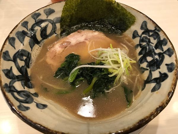 「豚そば 750円 あっさり，細麺」@八の坊の写真