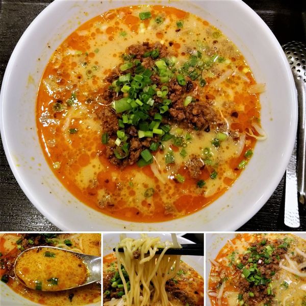 「特製胡麻みそ担々麺　1000円」@中華香彩 JASMINE 口福厨房 日本橋店の写真