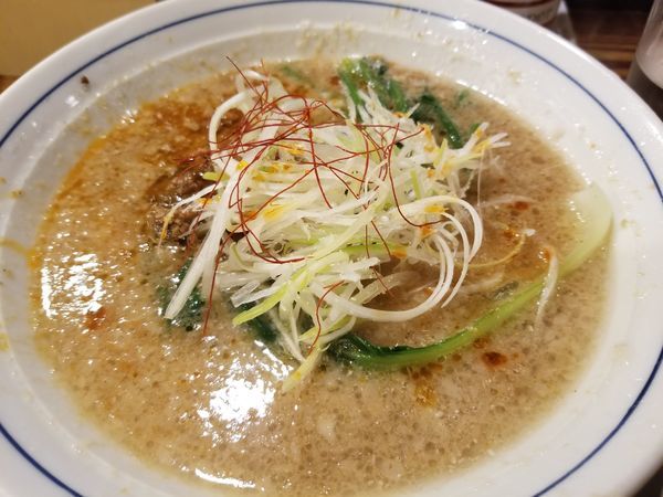 「担々麺」@ますたに 京都駅ビル拉麺小路店の写真