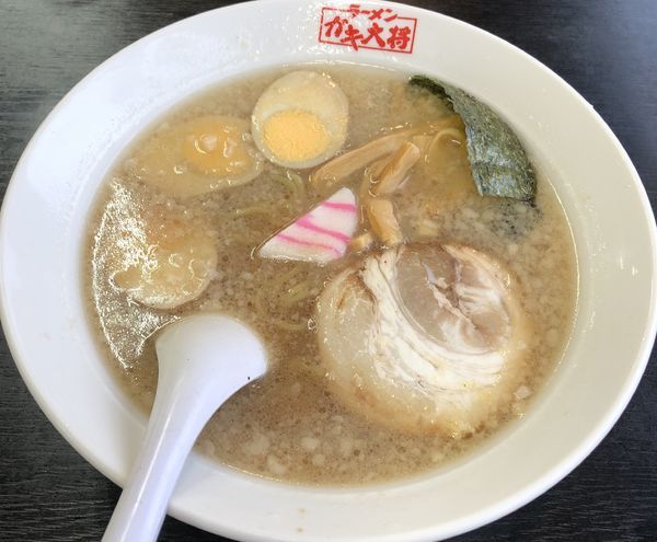 「コテコテラーメン＋煮玉子（￥750＋￥110）」@ガキ大将 山北店の写真