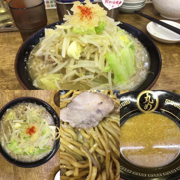 「‪【期間限定】燕三郎(麺硬め)850円」@中華蕎麦 丸め 東久留米店の写真