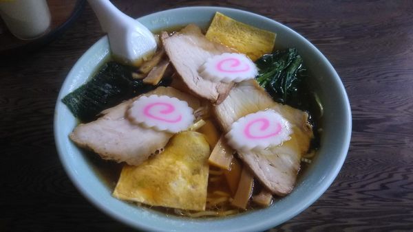 「五目ラーメン 450円」@桑島食堂の写真