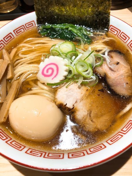 「必道そば ¥750＋サービス味玉」@麺屋 必道の写真