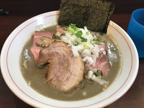 「濃厚煮干し蕎麦 800円」@零一弐三の写真