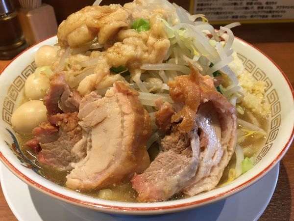 「小ラーメン（ｱﾌﾞﾗ ｳｽﾞﾗ）」@豚山 町田店の写真