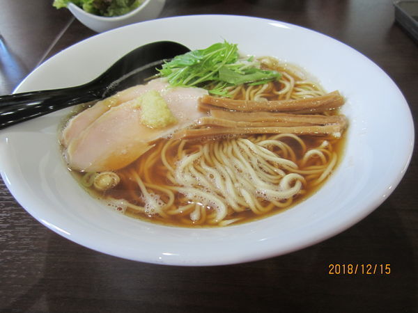 「中華そば７５０円」@中華そば&親子丼 けのひの写真