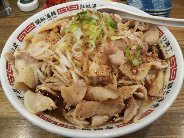「魚介系すた麺　（麺大盛り：日曜サービス１００円⇒４０円）」@さくら食堂の写真