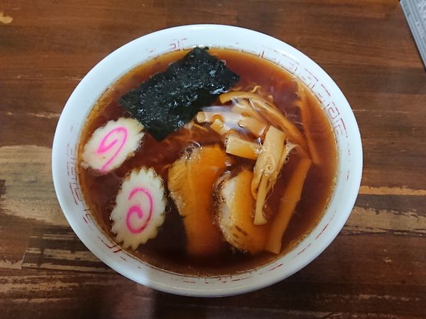 「ラーメン 650円」@三角屋の写真