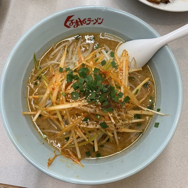 「ねぎ味噌ラーメン」@くるまやラーメン おゆみ店の写真