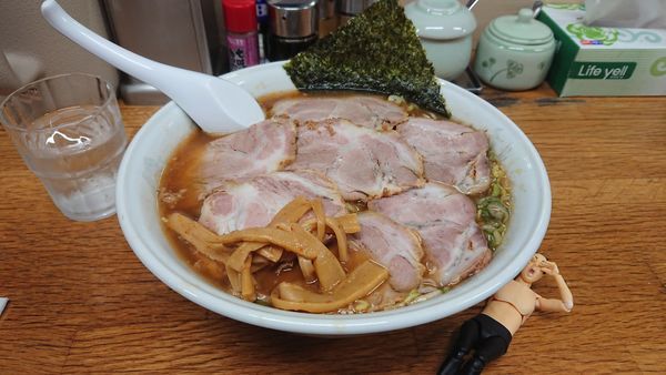 「チャーシューめん大盛 920円」@らーめん こうやの写真