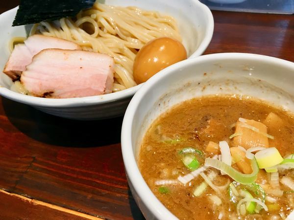 「☆つけ麺に特製トッピング☆」@吉田食堂の写真