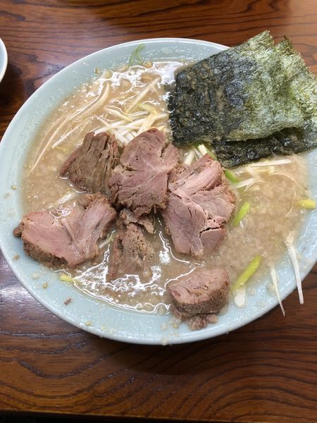 「ネギ塩チャーシュー麺」@ラーメンショップ 牛久結束店の写真
