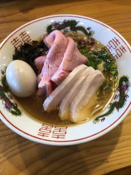 「特製煮干そば（塩）」@中華蕎麦 みうらの写真