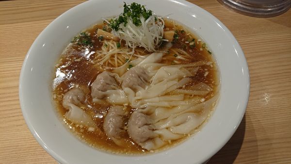 「わんたんそば 980円」@中華そば 龍の眼 Produced by 創作麺工房 鳴龍の写真