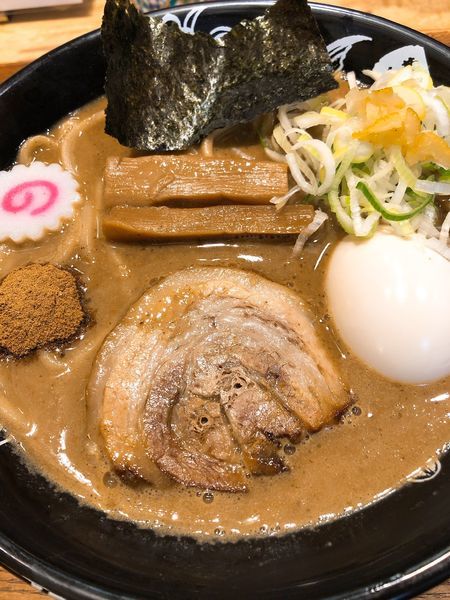 「半熟味玉中華そば ¥1000」@中華蕎麦 とみ田の写真