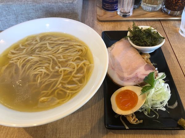 「【2周年限定】五種の貝の汐980円」@らぁめん蓮華の写真