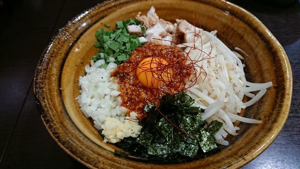 「台湾まぜ(並)@820円」@めん家 一麺惚の写真