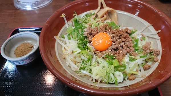 「まぜそば@780円」@麺喰道場 わらしべの写真