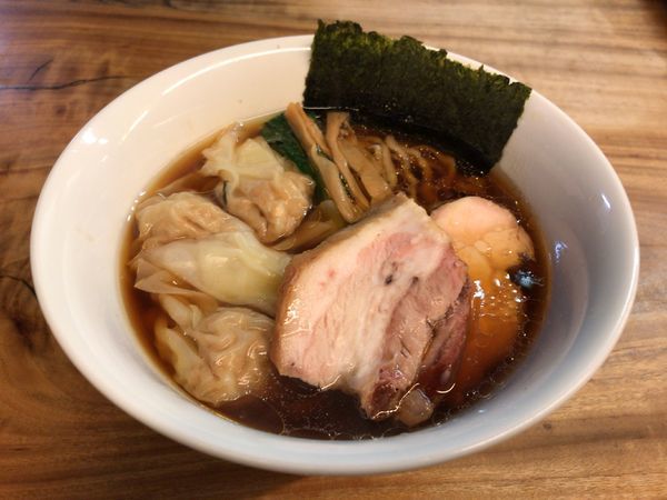 「雲吞麺」@白河手打中華そば  一番いちばんの写真