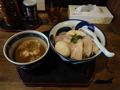 「とろ炊きつけ麺」@長野らぁ麺 さくら木の写真