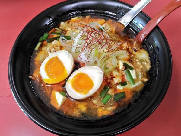 「期間限定 仲里食肉特製とりミンチの塩麻婆豆腐麺」@和風らーめん はるやの写真