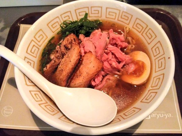 「ラーメンの日限定 煮干しのローストビーフ麺」@鶏だし工房 Garyu-yaの写真