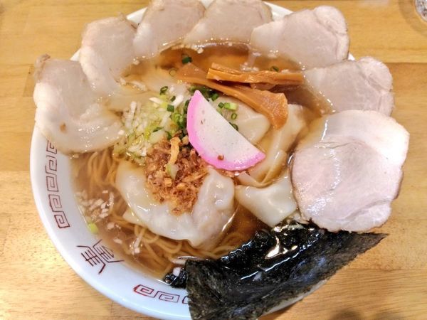 「レアチャーシューワンタン麺」@ぬーじボンボン MENDESの写真