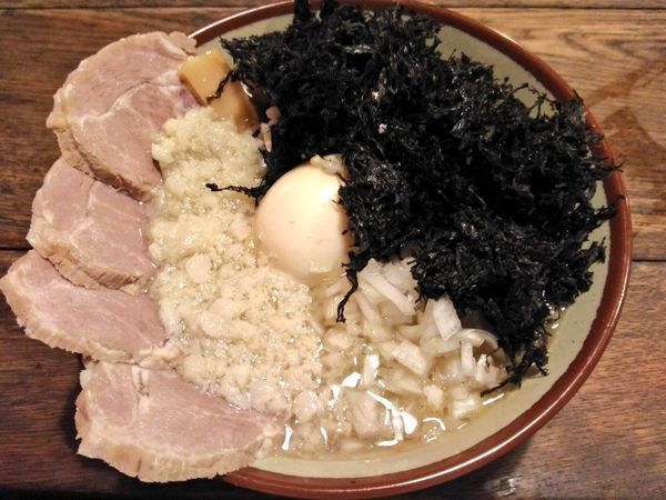 「期間限定 背脂煮干しラーメン」@琉球チルダイの写真