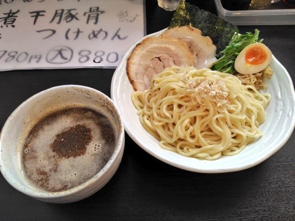 「期間限定 煮干豚骨つけめん」@麺屋 シロサキの写真