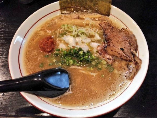 「期間限定 濃厚中華そば 魚介豚骨版」@夜麺食堂 松風の写真