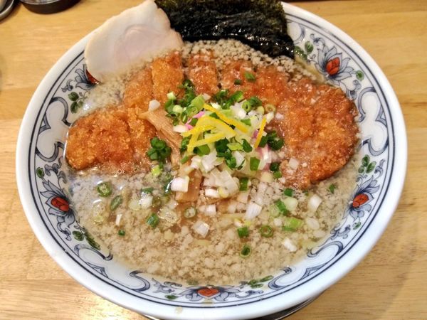 「セアブラ山原豚カツ 塩中華そば」@ぬーじボンボン MENDESの写真