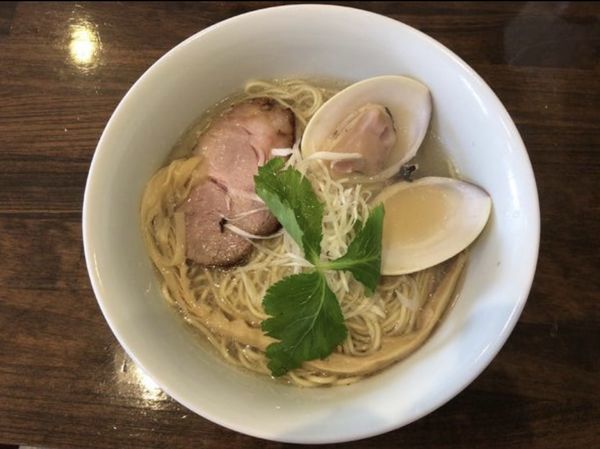 「純はまぐりそば（塩）1000円」@活龍 期間限定麺処 みつきの写真