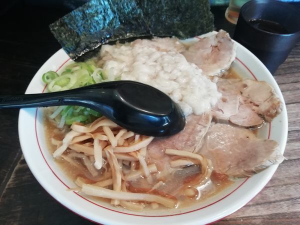 「チャーシュー麺身入り（880円）」@手打ち中華そば 酒田 平間店の写真