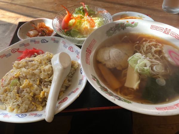「チャーハン&ラーメン780円」@くいしんぼう南風の写真