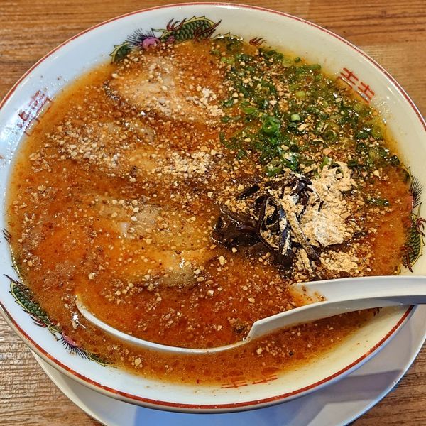 「辛口ラーメン780　※中辛」@ラーメン 天外天 熊本駅店の写真