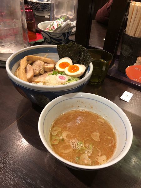 「全部入りつけめん」@東京駅 斑鳩の写真