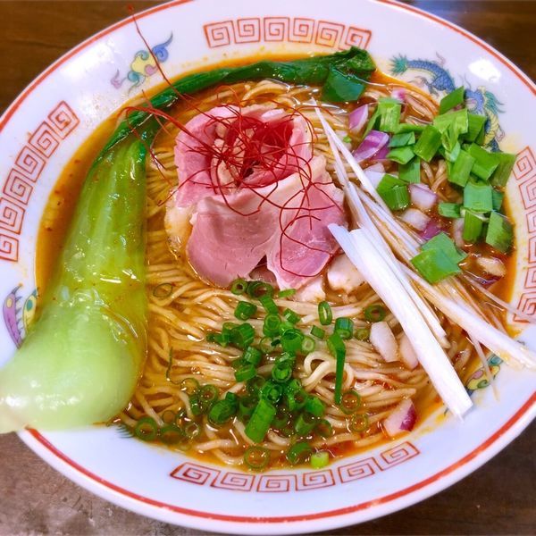 「海老香る担々麺」@CLAM＆BONITO貝節麺RAIKの写真