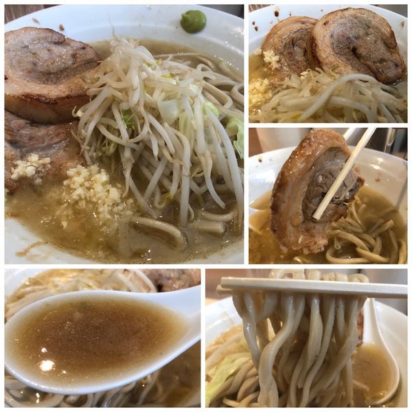 「【限定】ラーメン（塩）800円 ニンニクわさび」@麺屋 味方の写真