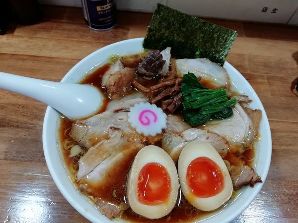 「しょうゆチャーシューメン＋味玉」@オランダ軒の写真